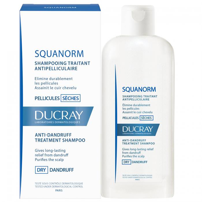 Squanorm Pellicules Seche Anti-Dandruff Shampoo DRY 200ml