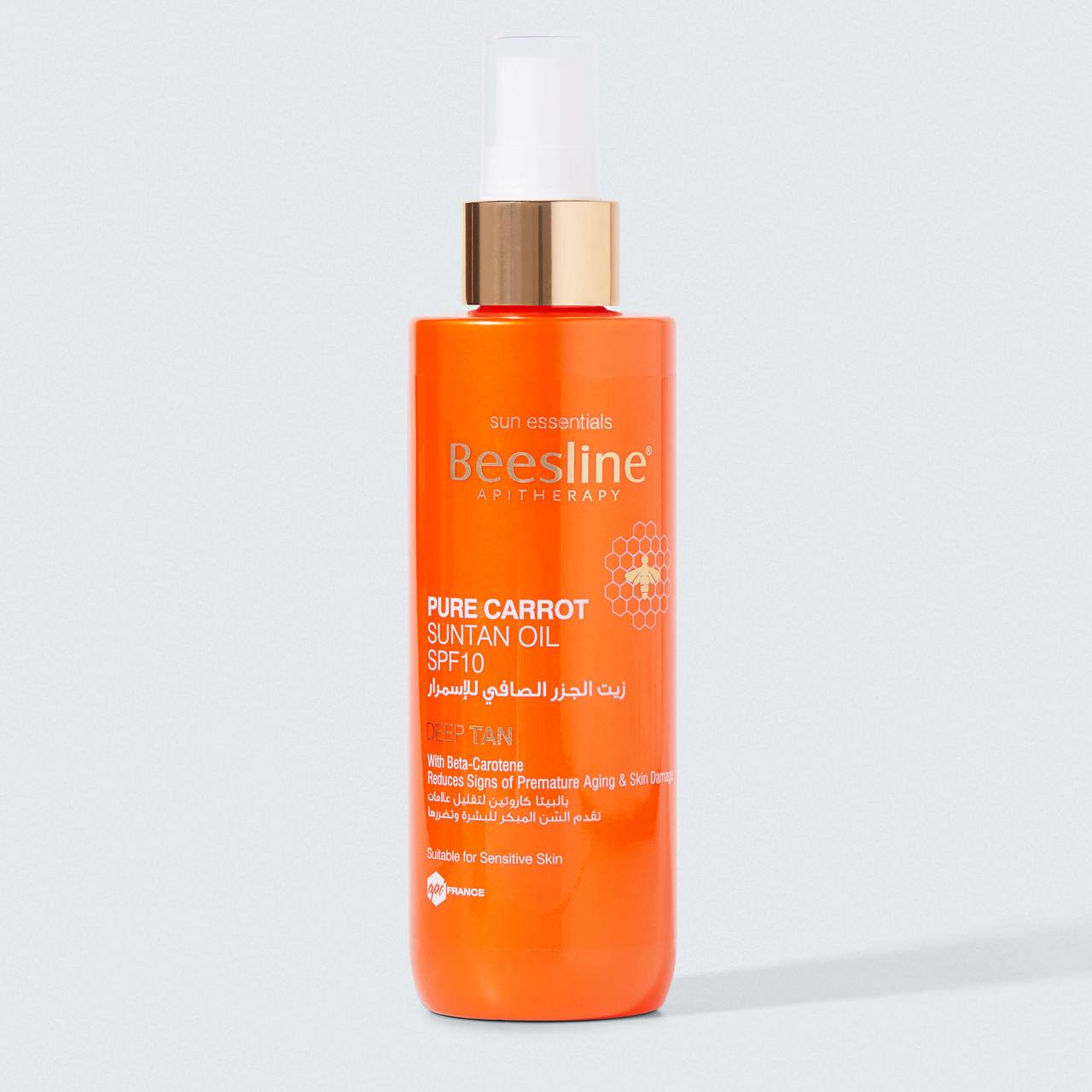 Pure Carrot Suntan Oil SPF10 