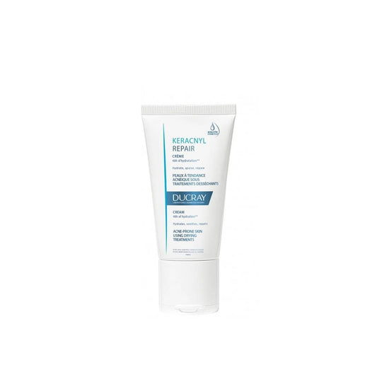 Keracnyl Repair Hydrating Cream Acne Prone Skin Under Treatment