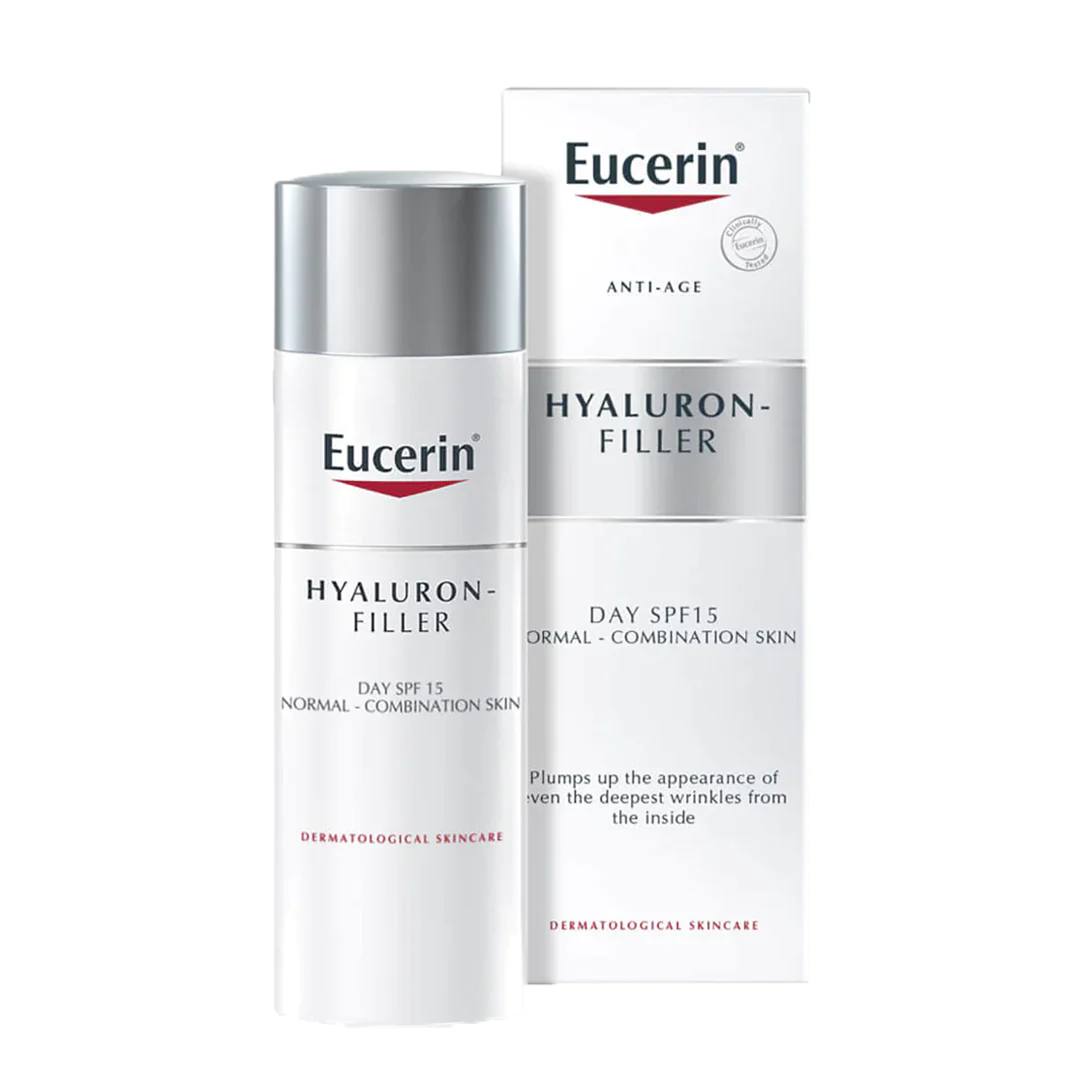 Eucerin Hyaluron-Filler Day SPF15 Normal-Combination Skin 50ml