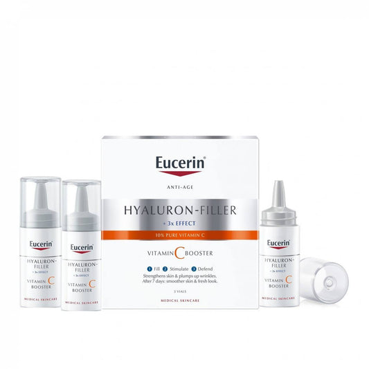 Eucerin Hyaluron Filler 3x Effect Vitamin C Booster 3 Vials 3x8ml