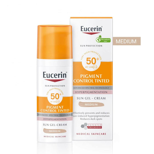 Eucerin Pigment Control Fluid TINTED Sunscreen SPF50+ 50ml