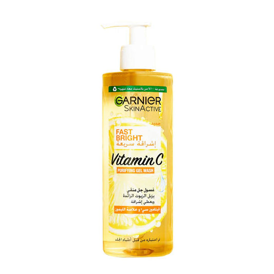 Garnier Fast Bright Vitamin C Gel Wash 400ml