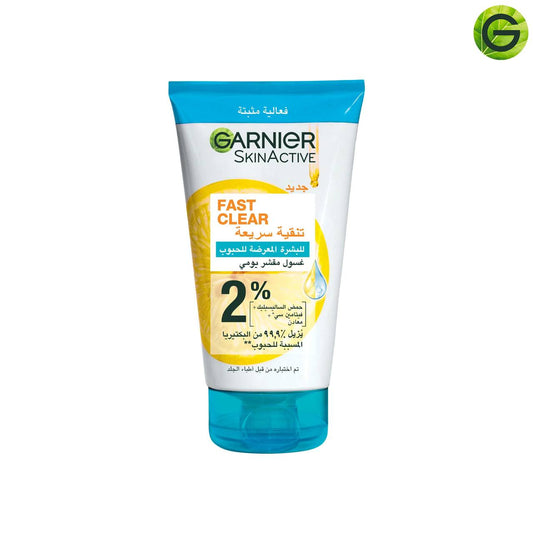 Garnier Fast Clear Exfoliating Wash 200ml