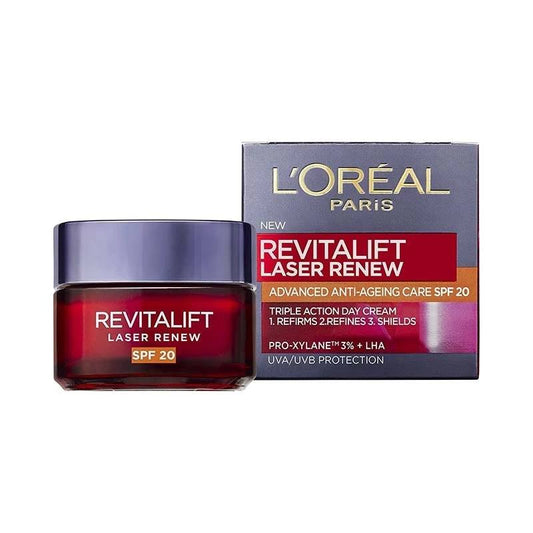 L’Oreal Revitalift Laser Renew x3 Day Cream SPF20 50ml