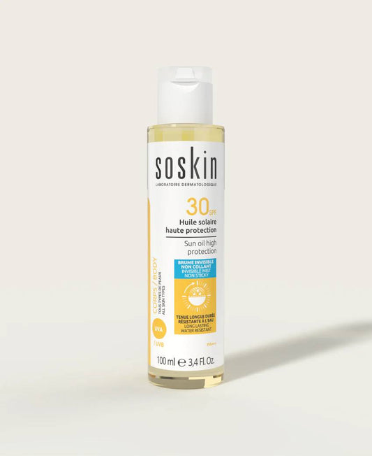 Soskin SPF30+ High Protection Sun Oil 100 ml