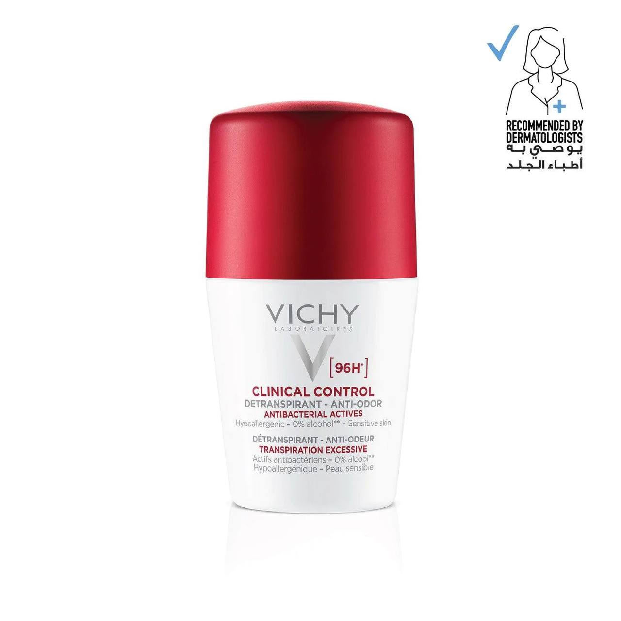 Vichy 96 Hours Clinical Control Deodorant For Women 50ml